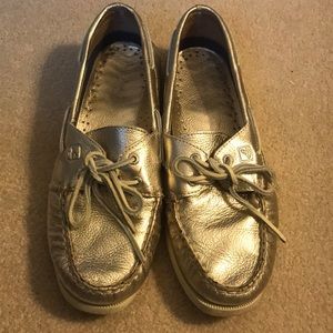Metallic Sperry Top-Siders